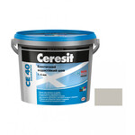 Шов кольоровий еластичний водостійкий Церезіт Ceresit СЕ40 №04 сріблястий 2кг