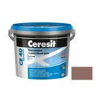 Шов кольоровий еластичний водостійкий Церезіт Ceresit СЕ40 №52 какао 2кг