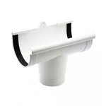 Воронка Ренвей (RainWay) 130, білий, d100мм