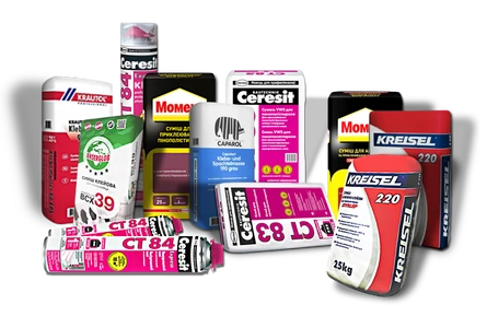 Розділи: Клейові суміші