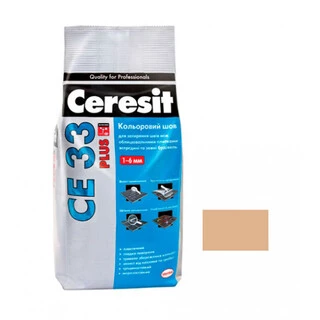 Шов кольоровий Церезіт Ceresit СЕ33 Plus №139 персик 2кг