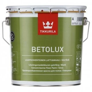 Краска для пола Тиккурила Tikkurila Betolux База А 0,9л
