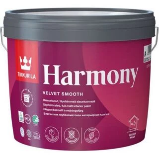 Краска для стен матовая TIKKURILA Harmony база А 2,7л
