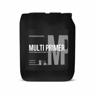 Грунтовка для стін FARBMANN Multi Primer 10 л