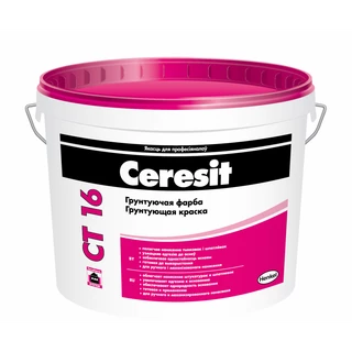 Грунтующая Краска Церезит (CERESIT) СТ 16, 10л