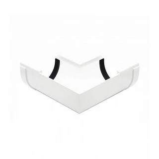 Кут ринви внутрішній Ренвей RainWay 90 білий 90*