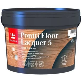 Лак для підлоги матовий Tikkurila Pontti Floor 5 0,9л