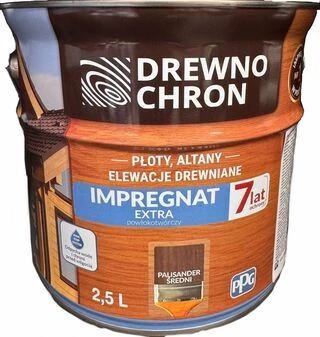 Фарба для дерева просочення drewnochron Палісандр середній 9л