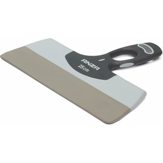 Шпатель для замазки гумовий Anza 250 мм