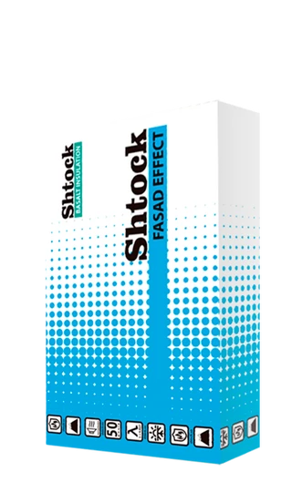 Базальтовая вата Шток (Shtock) Fasad Effect 100х600х1200мм, 115пл