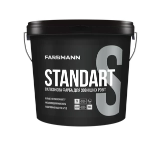 Фасадна фарба силіконова Farbmann Standart S база LA 0,9 л