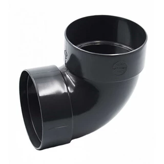 Отвод двухмуфтовый Ренвей RainWay 130 графитовый 87° ф100мм колено.