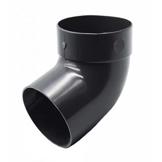 Отвод одномфтовый Ренвей RainWay 130 графитовый 67° ф100мм колено