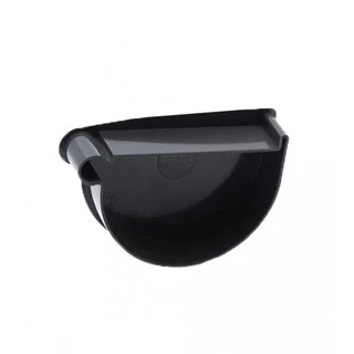 Заглушка воронки ліва Ренвей RainWay 130 графітова